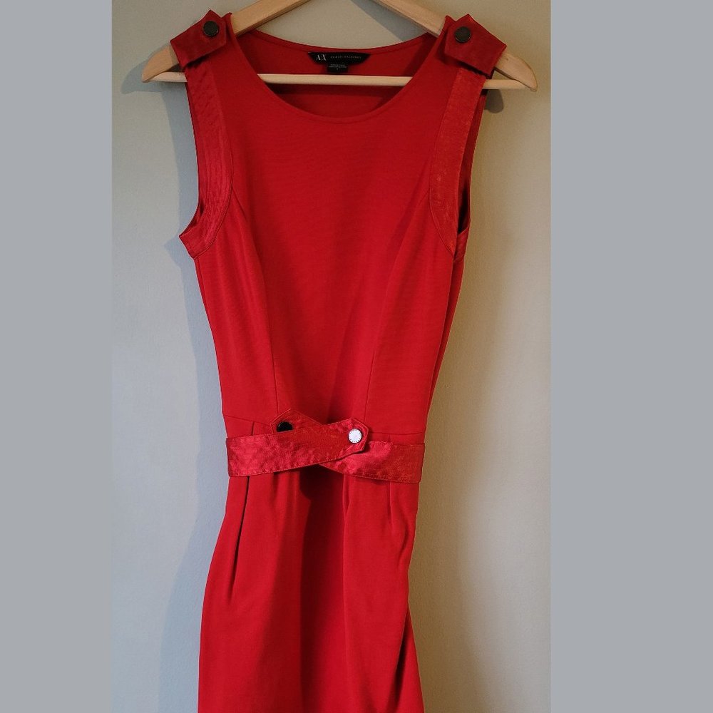 Red Armani Exchange Dress